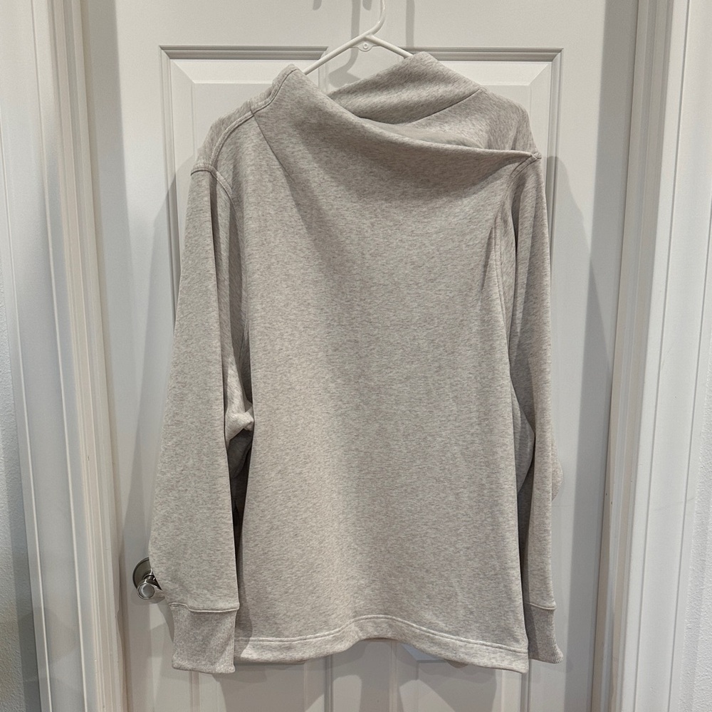 NWT 3X Athleta Cozy Karma Twist Neck Sweatshirt Women's Cowl Neck Cozy Sweater